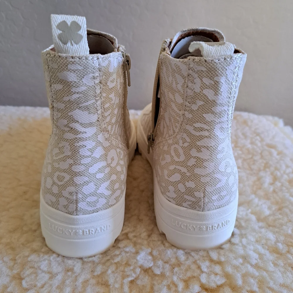 Lucky Brand Women's Eisley Causal High Top Sneaker - Picture 6 of 12